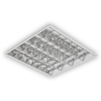 Светильник Classic LED/R-36-849-23 IP20, зеркальная решетка, встраиваемый, в комплекте с LED лампой Т5 G5,  cosφ>0,9 ЗСП