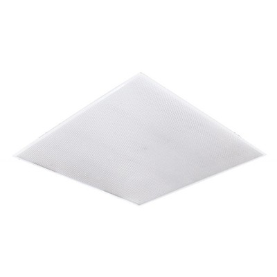 Светильник ДВО12-38-011 Prizma RA GR IP40, LED, 590х590 мм,, расс. призм. из ПК, 4560 лм., 1-10В cosφ=0,98, Грильято АСТЗ