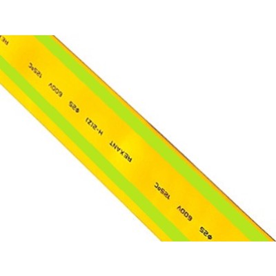 Трубка термоусаживаемая ТУТ 1,5/0,75 (желто-зеленая) НГ