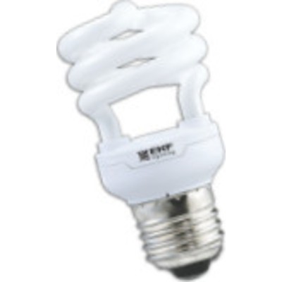 Лампа 11W энергосберегающая HSI-полуспираль 11W 4200K E27 12000h EKF HSI-T2-11-842-E27