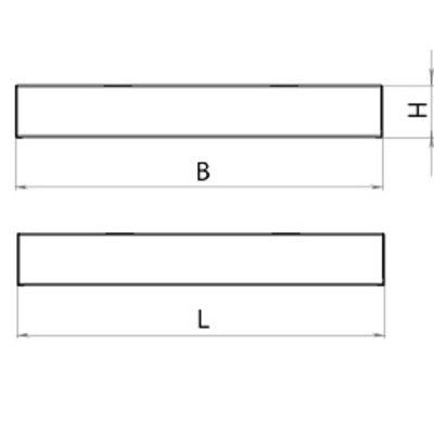 Светильник ЛПО01-4х18-001 Кристалл накладной, IP20, расс. ПММА сота, ЭмПРА,  некомпенс. КСЕНОН