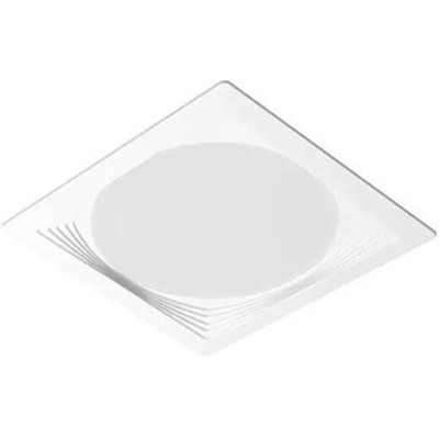 Светильник TLDS0807 2 downlight (излучающий вниз), IP65, 220х220, корпус - алюминиевый литой радиатор, рассеиватель  - призматический,  потребляемая мощность 25 Вт, световой поток 2090 Лм, Др