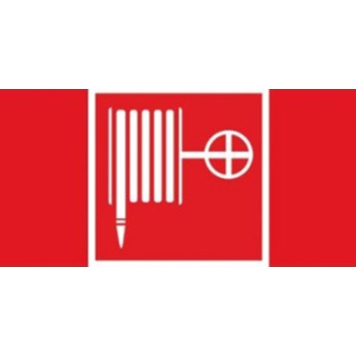 Знак ПБ02 Пожарный кран 140x280 мм для TLM  Technolux .