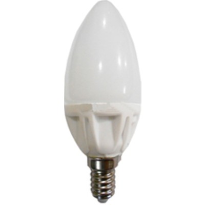 Лампа FL-LED-B  ECO 9W E14 2700К 230V 670lm  (свеча) 37*104mm  (S359) FOTON