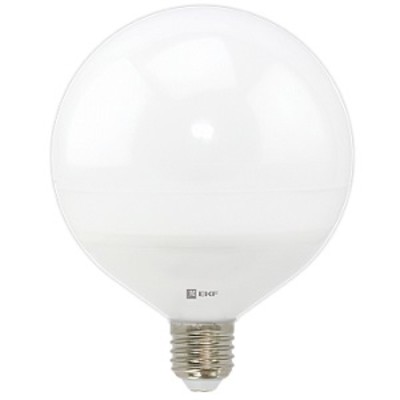 Лампа светодиодная FLL-G95 12W 2700К E27 EKF Simple