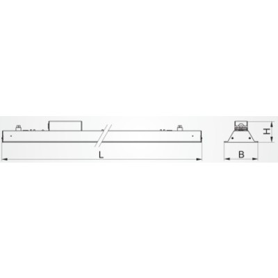 Светильник ДСО03-40-001 Light Line 840 IP20, 1210х130х78, расс. опал. из ПММА, LED, 39 Вт, 3726 лм, 95 лм/Вт, Ra=80, CCT=4000K, подвесной, PF=0,98 АСТЗ