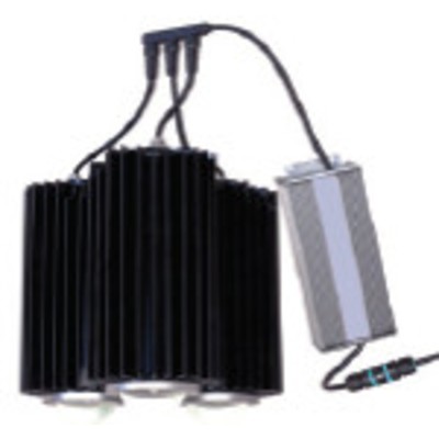 Светильник ДСП04-300-001 Star E 850 IP65, 302х302х330, корпус Al, LED, 3 блока, 280 Вт,  31929 лм, 114 лм/Вт, Ra=80, ССТ 5000K, КСС 