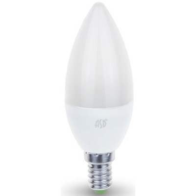 Лампа светодиодная LED-СВЕЧА-deco 5Вт 230В Е14 3000К 450Лм матовая IN HOME