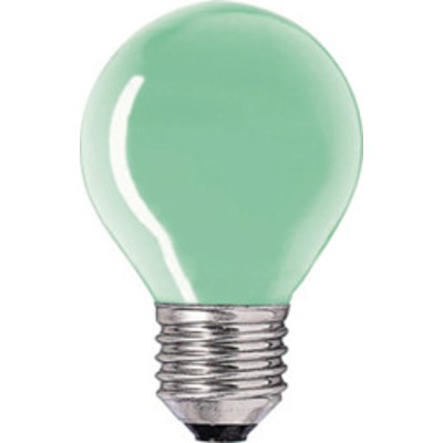 Лампа DECOR P45 CL 10W E27 GREEN (230V)  (S102) FOTON зеленая