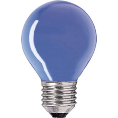 Лампа DECOR P45 CL 10W E27 BLUE (230V) (S103) FOTON синяя