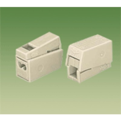 Клеммы WAGO для подключения осветительных приборов на 2 входных проводника сечением 1,0-2,5 мм2 (224-112) без пасты