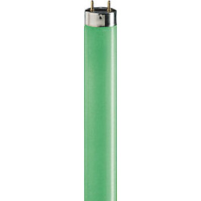 Лампа 18W Цветные трубчатые лампы T8, цоколь G13 L 18 W/66 зеленая OSRAM