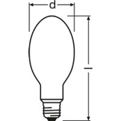 Лампа 70W HQI-E 70/NDL с покрытием POWERSTAR ®  HQI ® -E OSRAM 4050300397849