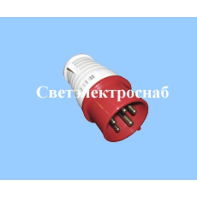 Вилка переносная 025 3Р+РЕ+N 32А 380В IP44 EKF