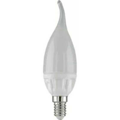 Лампа FL-LED-BA 6W E14 2700К 230V 480lm (свеча на ветру) 39*120mm  (S165) FOTON