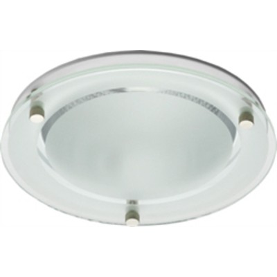 Светильник TL08-04 218 downlight (излучающий вниз), ø224, отражатель - зеркальный алюминий, рассеиватель - внешнее матовое стекло, ЭмПРА (класс энергосбережения EEI=B2) Helvar, Philips и