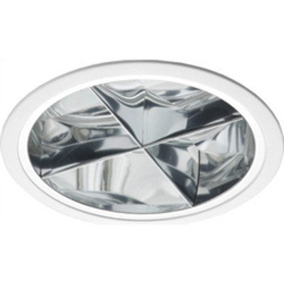 Светильник TL10-01 226 EL downlight (излучающий вниз), ø258, отражатель и растр - зеркальный алюминий, ЭПРА (класс энергосбережения EEI=A2) Helvar, Philips