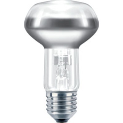 Лампа 28W  230V E27 EcoClassik30 Reflector (матир) NR63  D=64,5 L=105 (420kd) PHILIPS (рефлектор)872790082046100
