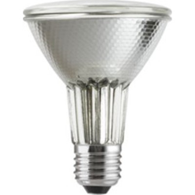 Лампа 75W 240V E27 Галогенные PAR25 FL 25° D=81 L=108 (1300kd) 92165 GE (с отражателем)
