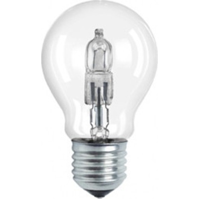 Лампа   100W  230V E27 Энергосберегающие HaloGLS D=50 L=104 (1800 lm) GE (шаровидные)