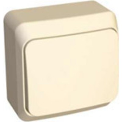 Нажимная кнопка 1-кл.  о. у. КА10-001К  10A ЭТЮД  кремовый Schneider Electric