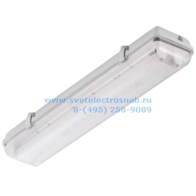 Светильник TLWP218 PS EL пылевлагозащищенный (IP65), 653х135, корпус -ABS, рассеиватель - SAN, ЭПРА (класс энергосбережения EEI=A2) Helvar, Philips, Osram и т.п. TECHNOLUX