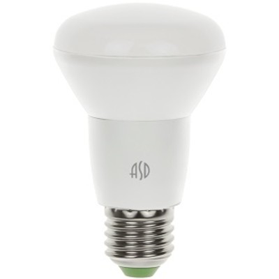 Лампа светодиодная LED-R63-standard 8Вт 160-260В Е27 3000К 720Лм ASD