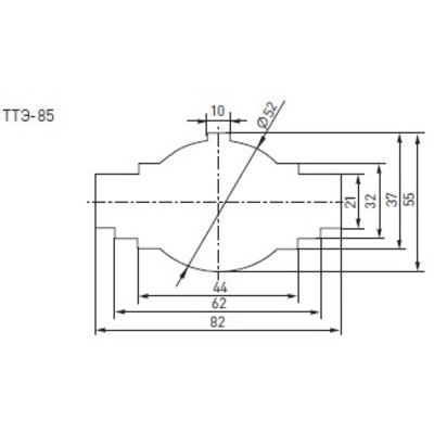 Трансформатор тока ТТЭ-85-1200/5А класс точности 0,5 EKF