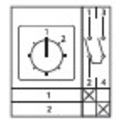 Кулачковый переключатель ПК-1-51 10А 1P 