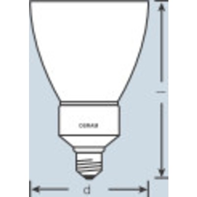 Лампа 14W DSST REFLECTOR 14W/825 E27 4008321396440 OSRAM