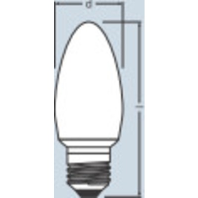 Лампа 7W DSST MICA 7W/825 E14 4008321944559 OSRAM