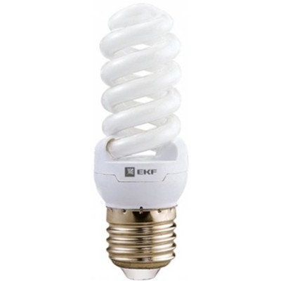 Лампа 30W энергосберегающая FS8-спираль 30W 4000K E27 8000h EKF FS8-T3-30-840-E27