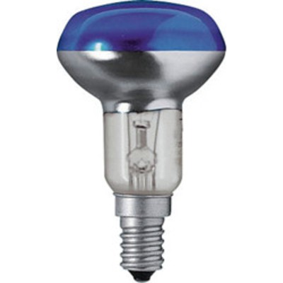 Лампа 40W Reflector Colours 40W E14 230V NR50 CL-BL 1CT PHILIPS