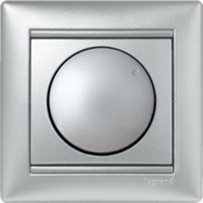 Поворотный светорегулятор - VALENA - 40-400 ВТ/40-400 ВА - АЛЮМИНИЙ LEGRAND 