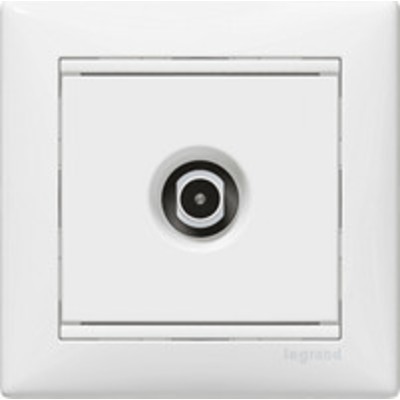 ТВ РОЗЕТКА - VALENA - ЗВЕЗДА - 1.5 ДБ - 2400 МГЦ - БЕЛЫЙ LEGRAND 