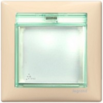 ВЛАГОЗАЩИЩЕННАЯ РАМКА - VALENA - IP 44 - С КРЫШКОЙ - СЛОНОВАЯ КОСТЬ LEGRAND 