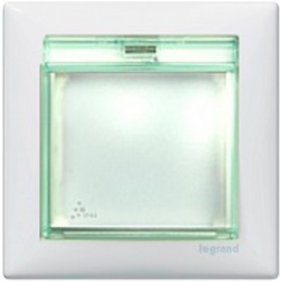 ВЛАГОЗАЩИЩЕННАЯ РАМКА - VALENA - IP 44 - С КРЫШКОЙ - БЕЛЫЙ LEGRAND 