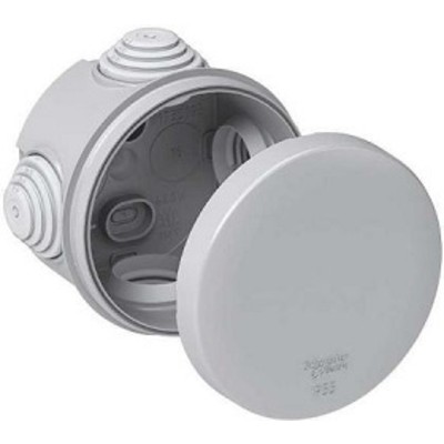 Коробка распаечная  для о/п IP55  D=80мм,H=40мм Schneider Electric IMT35094